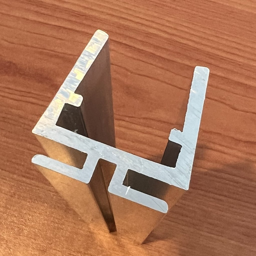 Custom die sample checked for conformance to design