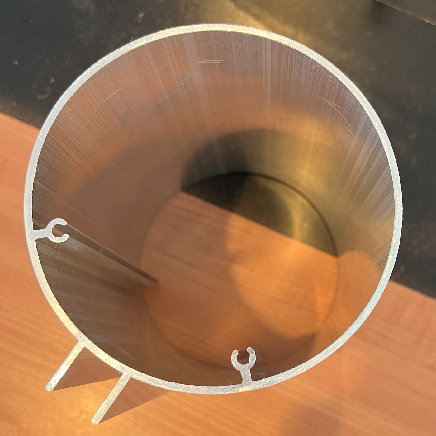 Custom die sample checked for conformance to design