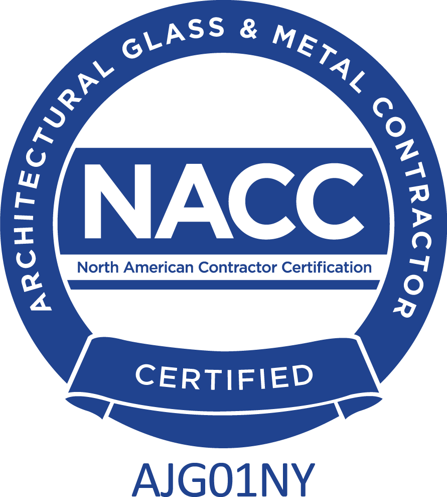 NACC Certified — North American Contractor Certification, AJG01NY